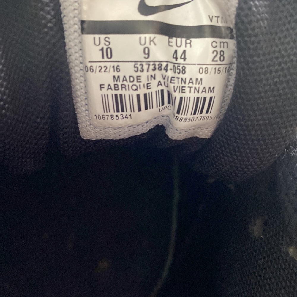 Nike Air Max 90 Essential 'Black Gold’ Men’s Sneakers Size 10 - Picture 7 of 7
